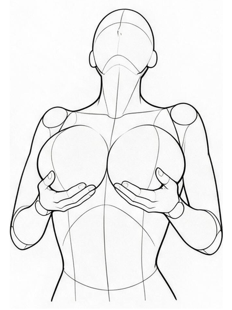 양손으로 아래에서 받쳐 올리기 — 아래에서