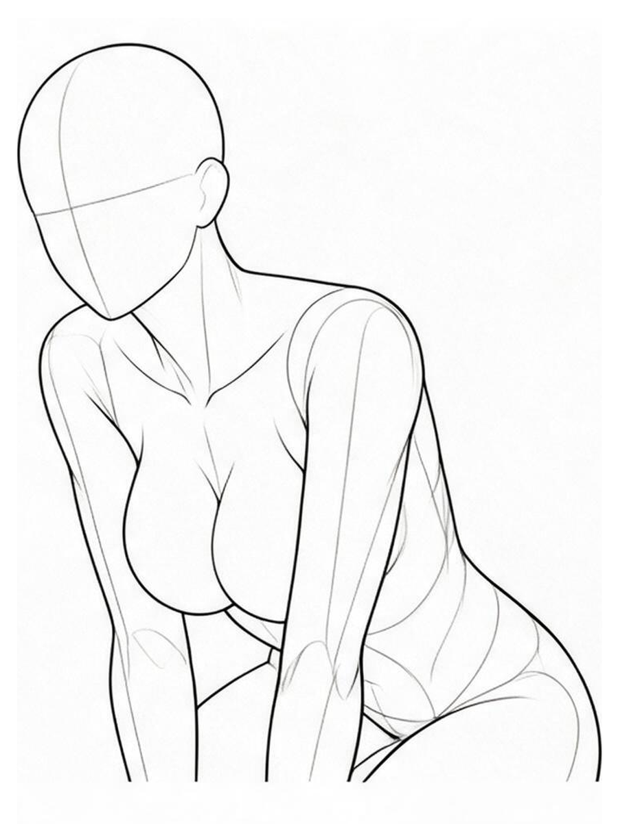 무릎 서기로 양손 앞에 짚고 모으기 — 사선