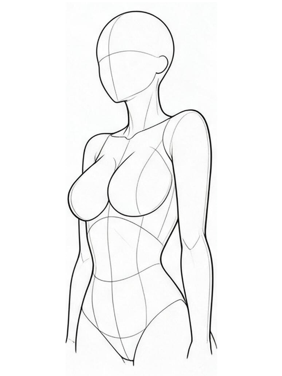 젖히고 양팔로 모으기 — 사선