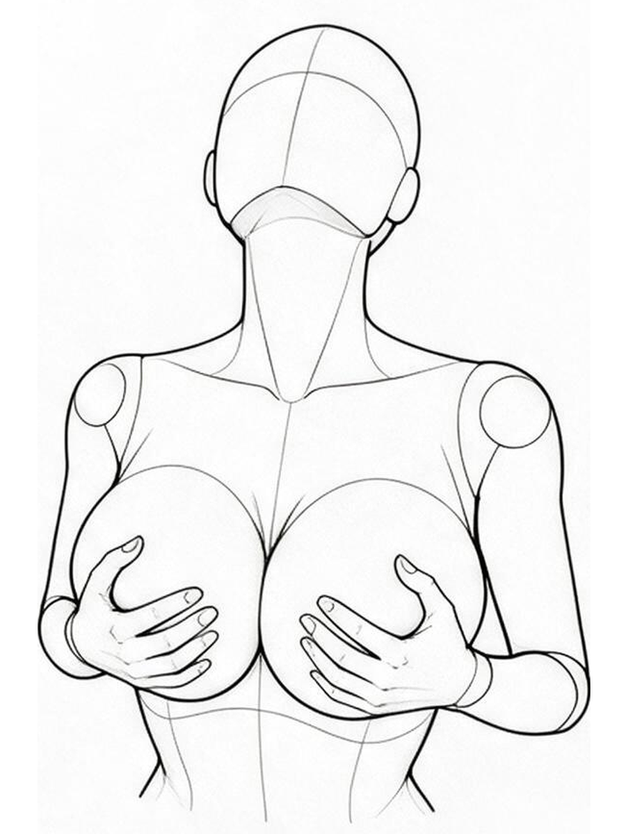 양손으로 모아 내밀기 — 아래에서
