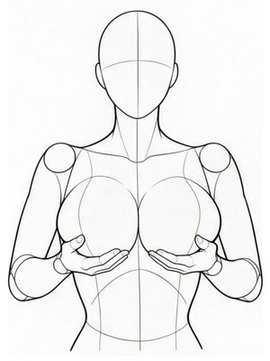 両手で下から持ち上げる